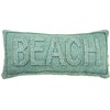 Beach Pillow - Cotton, Canvas, Zipper
