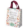 Autumn Leaves And Pumpkin Please Daily Tote - Post-Consumer Material, Nylon
