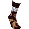 Socks - These Are My Reading Socks - One Size Fits Most - Cotton, Nylon, Spandex