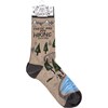 These Are My Hiking Socks - Cotton, Nylon, Spandex