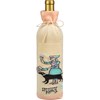 Bottle Sock - Dog Mother Wine Lover - 3.50" x 11.25", Fits 750mL to 1.5L bottles - Cotton, Nylon, Spandex