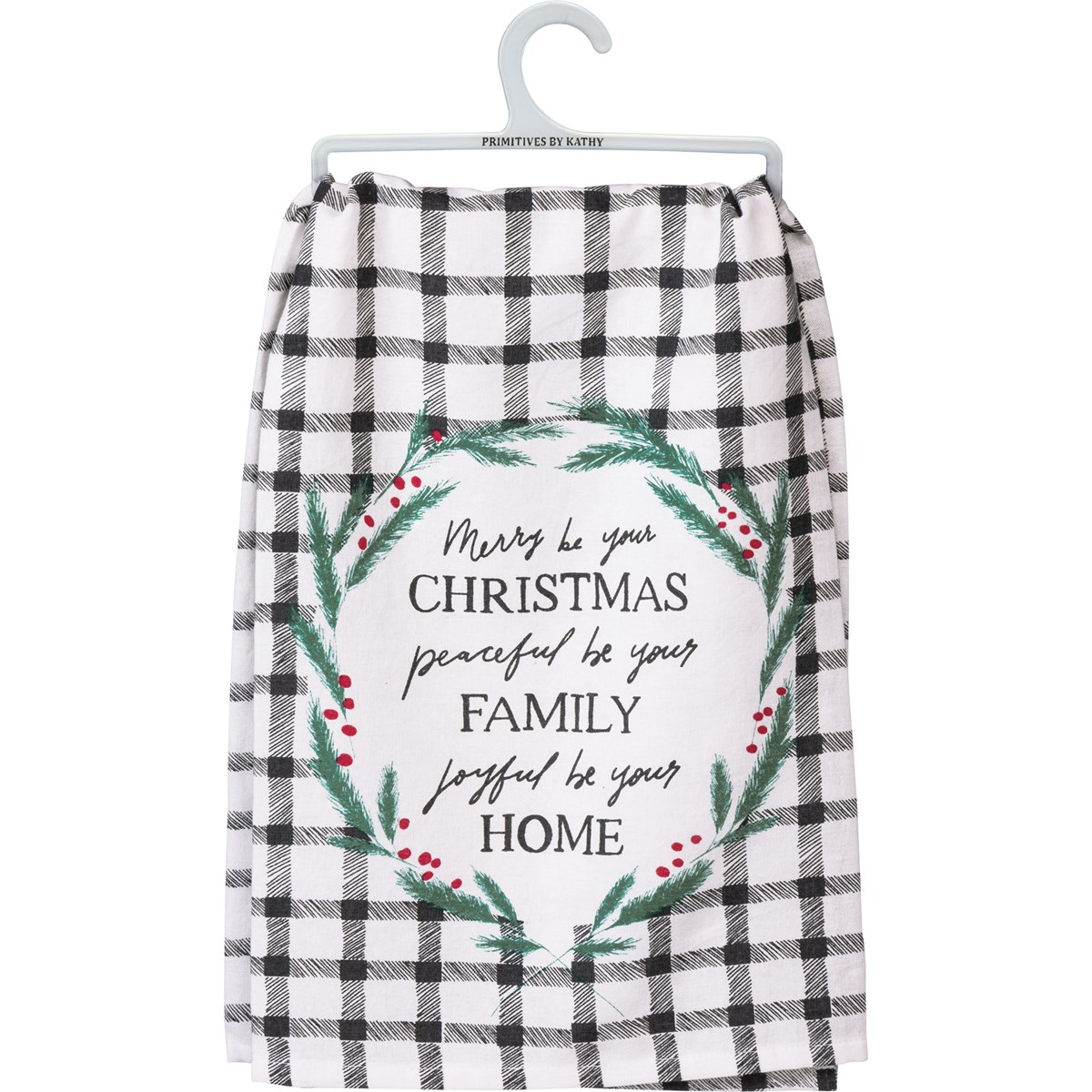 Merry Be Your Christmas Kitchen Towel - Cotton