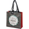 Home For The Holidays Market Tote - Post-Consumer Material, Nylon