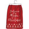 In The Magic Of Christmas Kitchen Towel - Cotton
