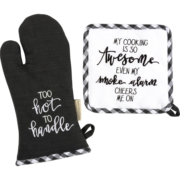 My Cooking Is So Awesome Kitchen Set - Cotton