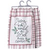 To The World Kitchen Towel - Cotton