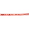 Dog Leash - The Reason We Can't Have Nice Things - 72" x 1.50" - Canvas, Metal