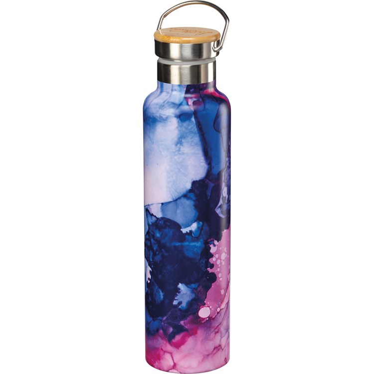 Dreaming Insulated Bottle - Stainless Steel, Bamboo