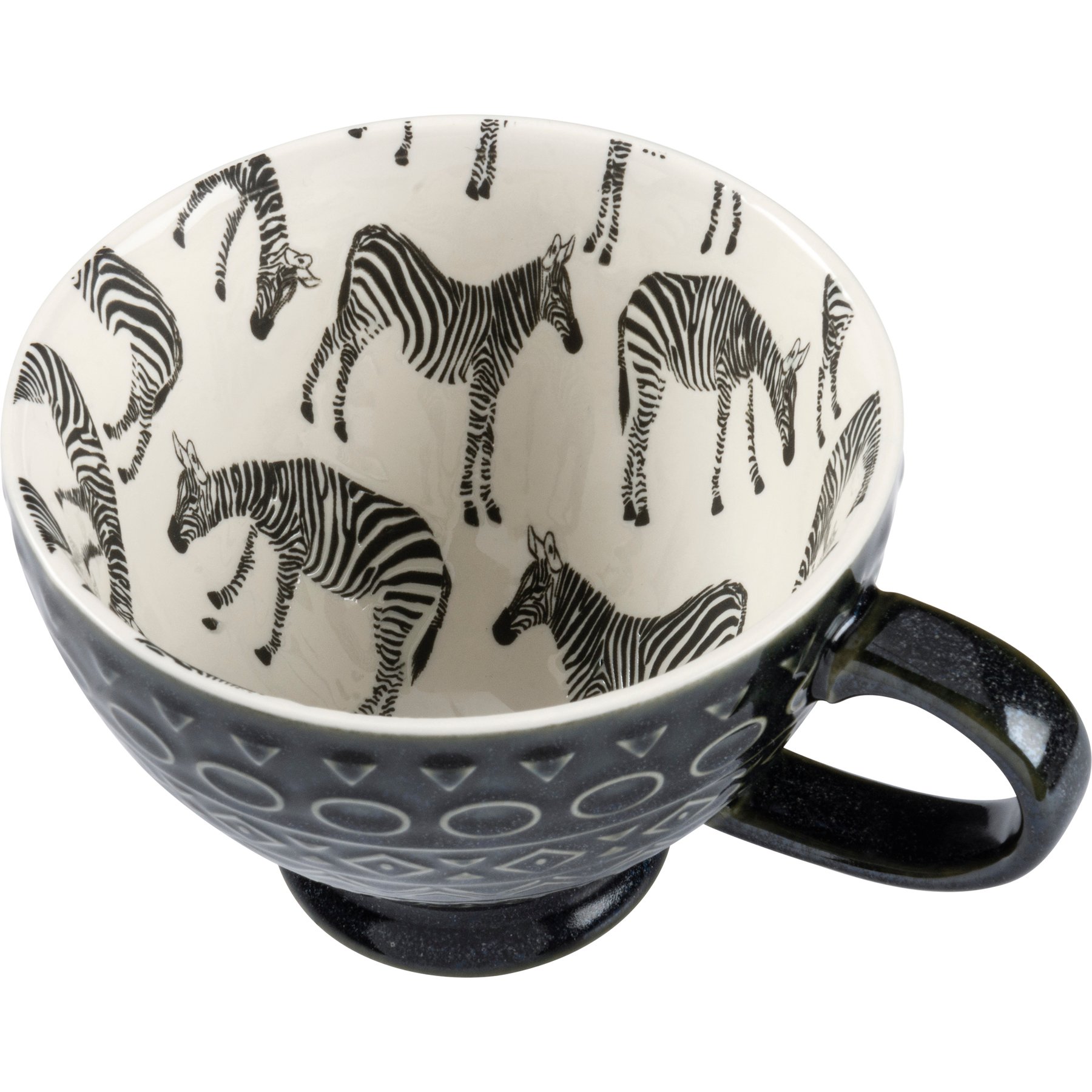Zebra Mug Primitives By Kathy