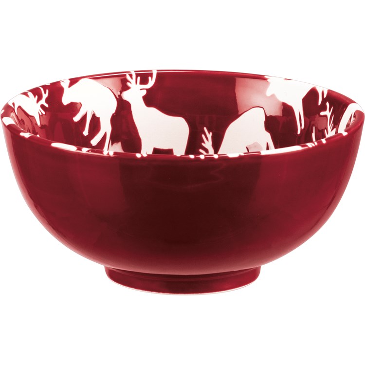 Deer Bowl - Stoneware
