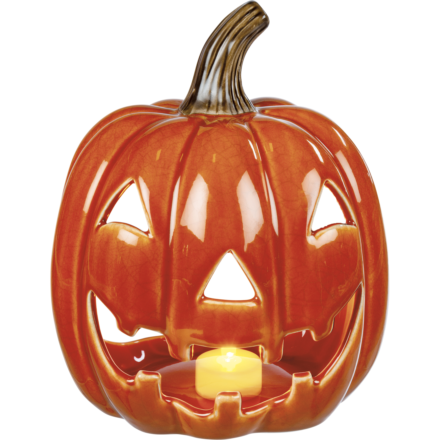 Candle Holder Jack O Lantern Hand Illustrated Collection