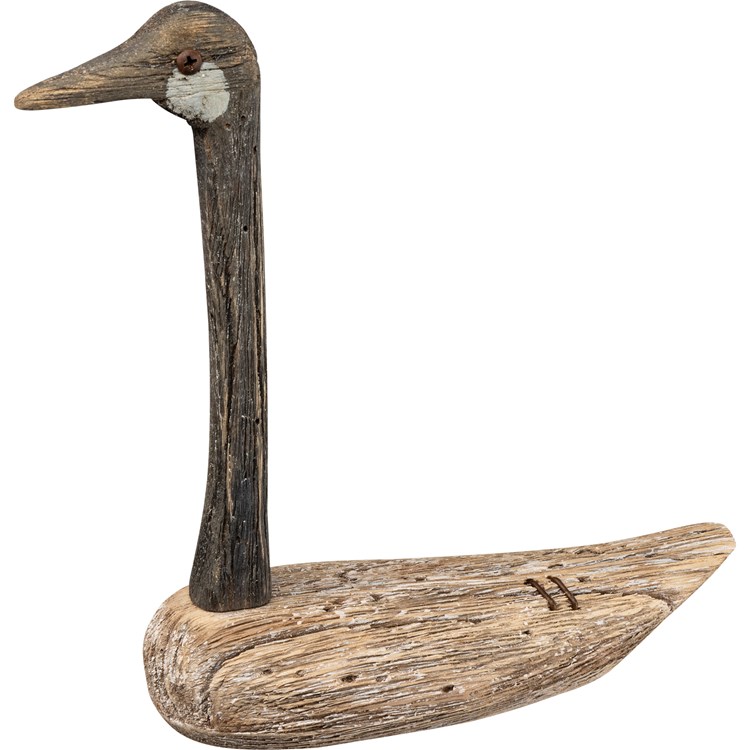 Goose Small Sitter - Wood, Metal