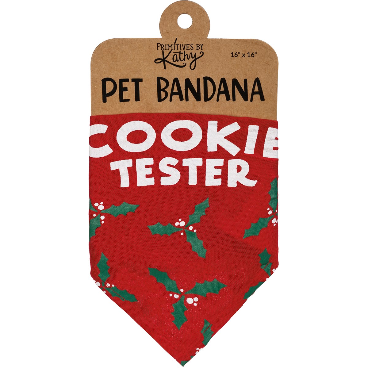 Cookie Tester/Watching Small Pet Bandana - Rayon