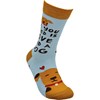 Socks - Need Is Love And A Dog - One Size Fits Most - Cotton, Nylon, Spandex