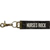 Nurses Rock Keychain - Canvas, Metal