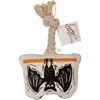 Bat Dog Toy - Cotton, Rope