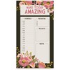 Notepad Lg - Make Today Amazing - 5.25" x 9.50" x 0.25" - Paper