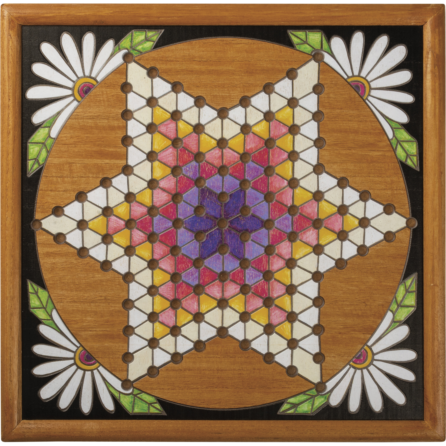 Chinese Checkers Wall Game | Primitives By Kathy