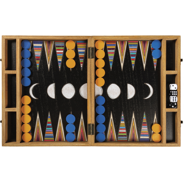 Backgammon Travel Game Primitives By Kathy