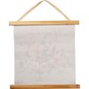 Pearl Wall Decor - Canvas, Wood, Cotton