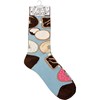 Socks - Coffee & Donuts - One Size Fits Most - Cotton, Nylon, Spandex