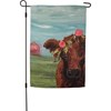 Garden Flag - Cow - 12" x 18" - Polyester