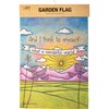 Garden Flag - What A Wonderful World - 12" x 18" - Polyester