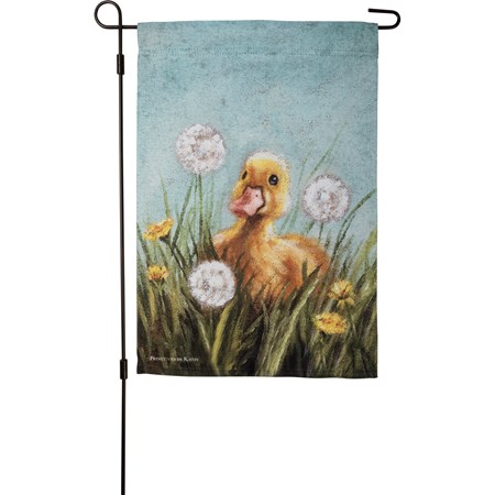 Garden Flag - Duckling - 12" x 18" - Polyester