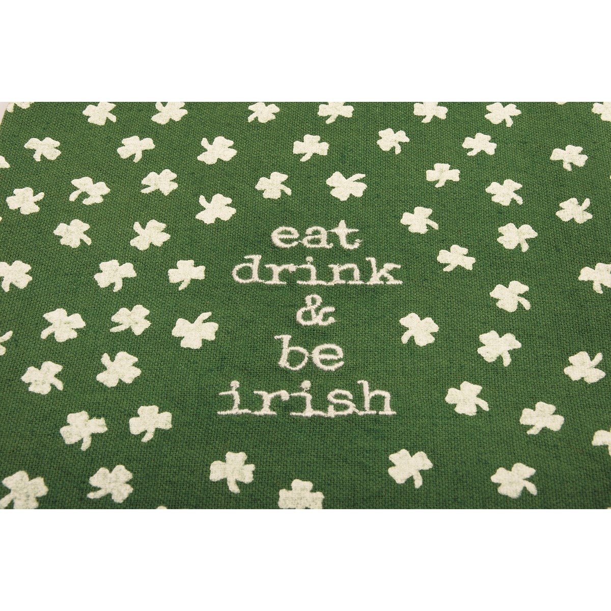 Eat Drink & Be Irish Kitchen Towel - Cotton, Linen