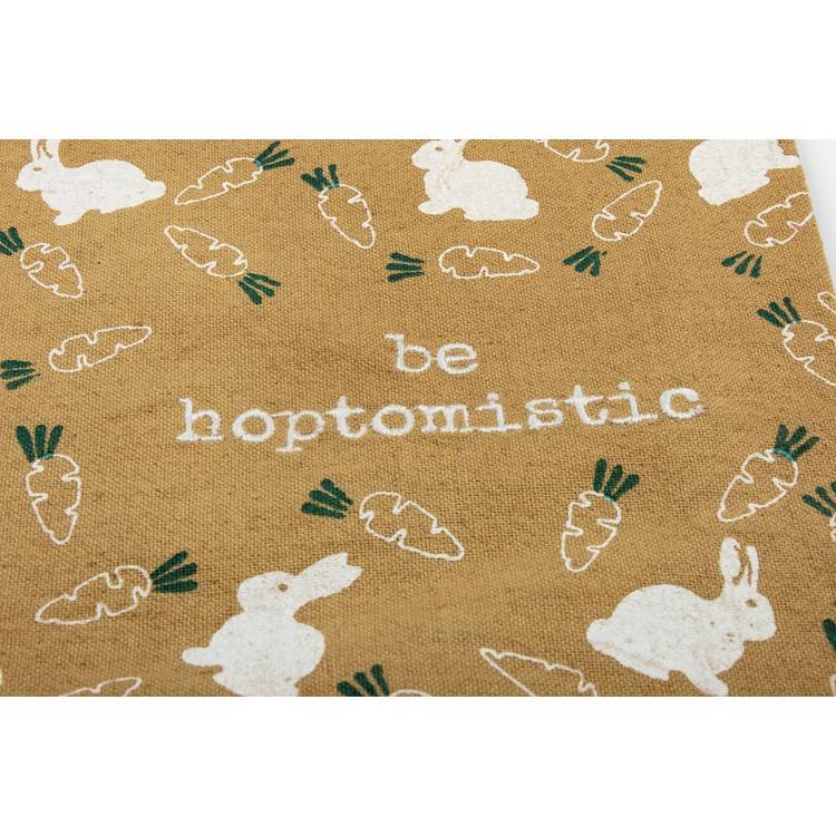 Be Hoptomistic Kitchen Towel - Cotton, Linen