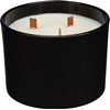 Lush Candle - Soy Wax, Glass, Wood
