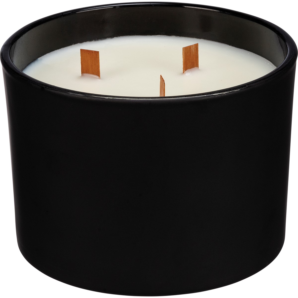 Lush Jar Candle - Soy Wax, Glass, Wood