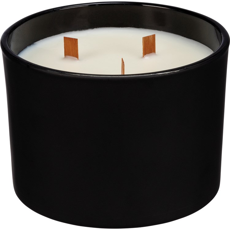 Elemental Candle - 13oz Soy Candle - Matte Black Glass Jar