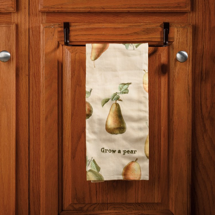 Grow A Pear Kitchen Towel - Cotton, Linen