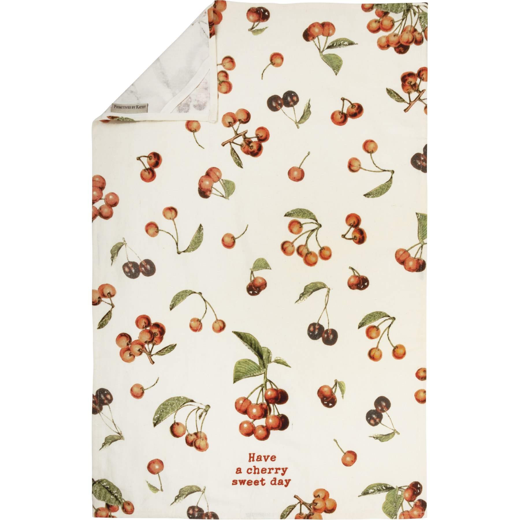 Cherry Sprig (R) Kitchen Towel