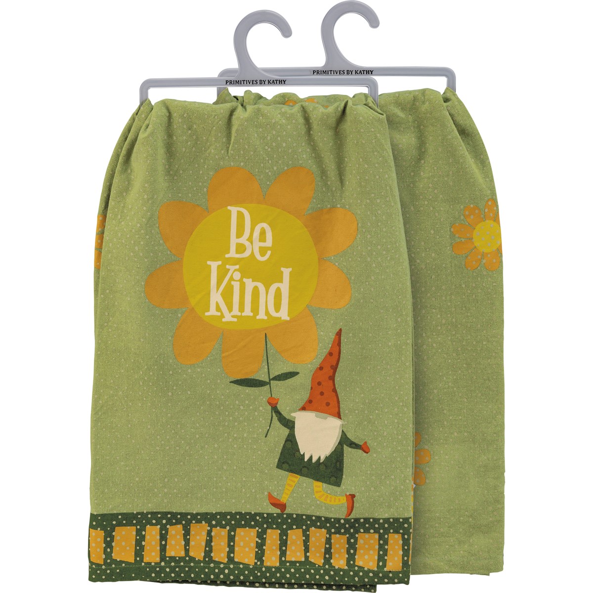 Be Kind Gnome Kitchen Towel - Cotton