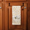Floral Bee Kind Kitchen Towel - Cotton