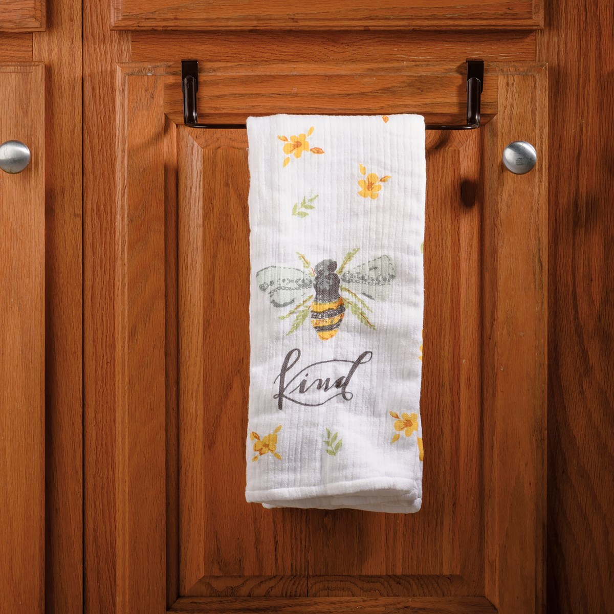 Bee Kind Hand Towel - Cotton, Terrycloth