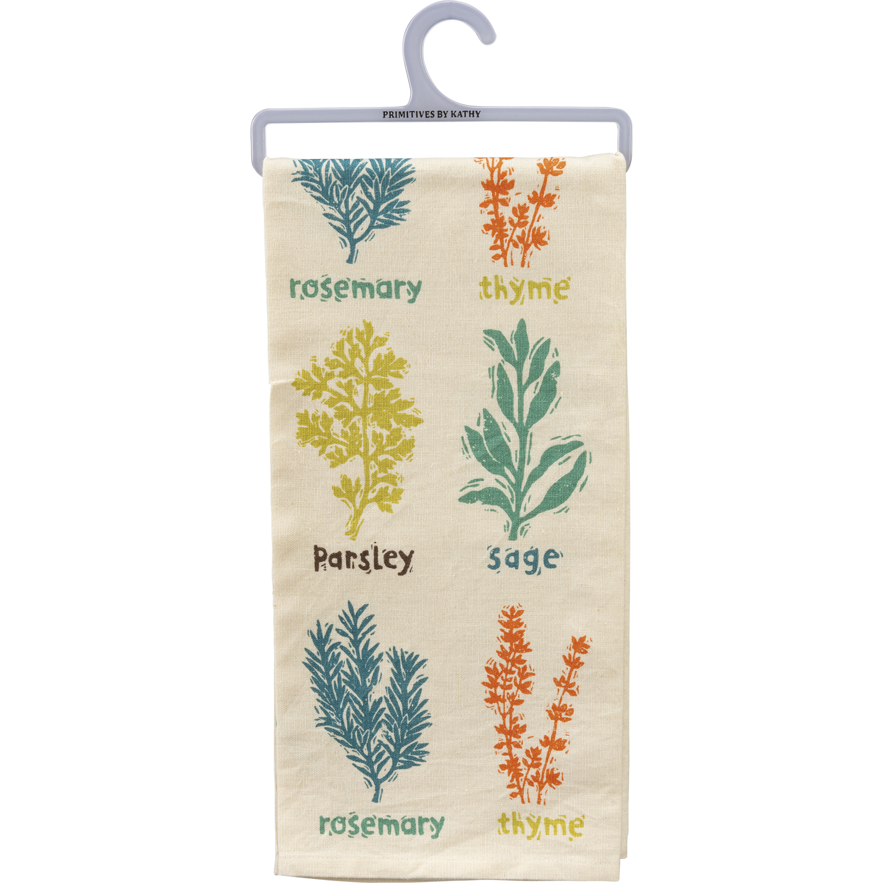 Kitchen Towel Rosemary Thyme Parsley Sage Garden Collection
