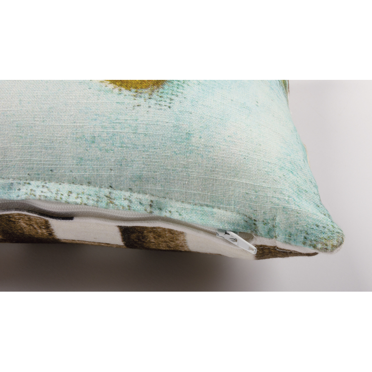 Lemon Pillow - Cotton, Zipper