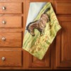 Horse In Field Kitchen Towel - Cotton