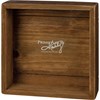 Slat Box Sign - I Wish Heaven Had Visiting Hours - 6" x 6" x 1.75" - Wood