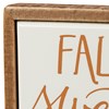 Fall Sweet Fall Box Sign Mini - Wood
