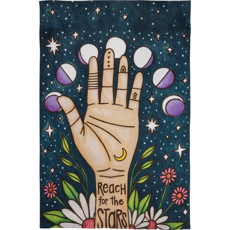 Reach For The Stars Celestial Kitchen Towel - Cotton