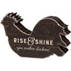 Rise & Shine Chunky Sitter - Wood, Paper
