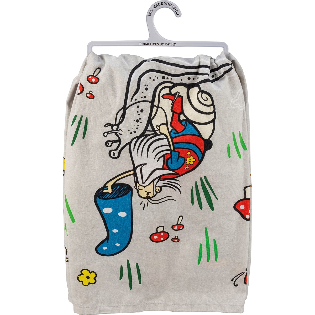 Kitchen Towel - House Is Not A Home Without Gnome - 28" x 28" - Cotton