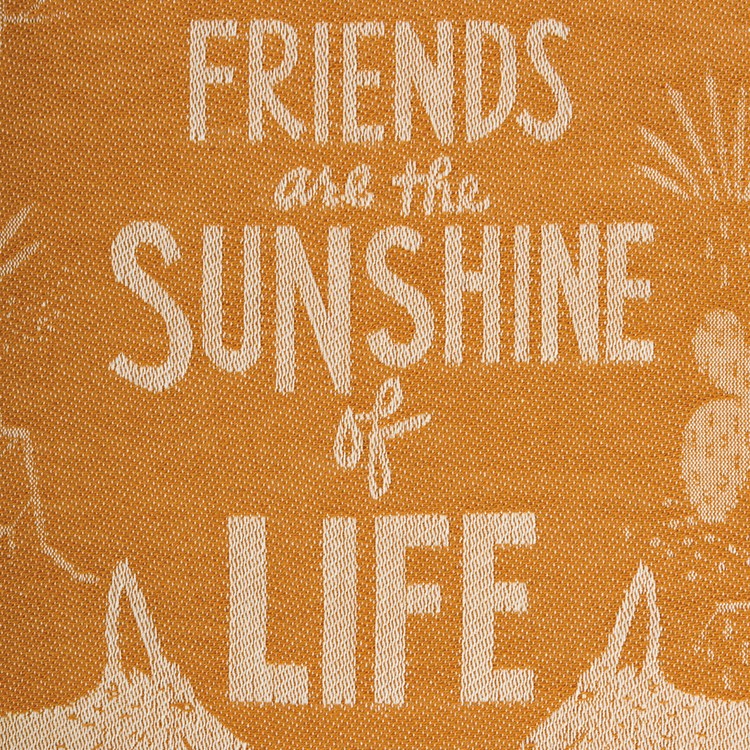 Friends Are The Sunshine Of Life Kitchen Towel - Cotton