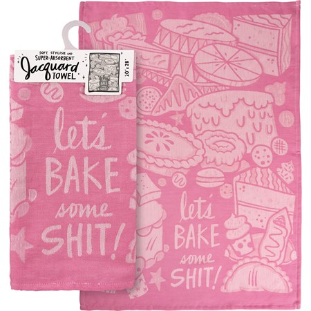 Let's Bake Kitchen Towel - Cotton
