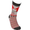 Socks - Awesome Co-Worker - One Size Fits Most - Cotton, Nylon, Spandex