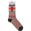 Socks - Awesome Co-Worker - One Size Fits Most - Cotton, Nylon, Spandex